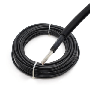 6mm Solar Cable-Black-1m
