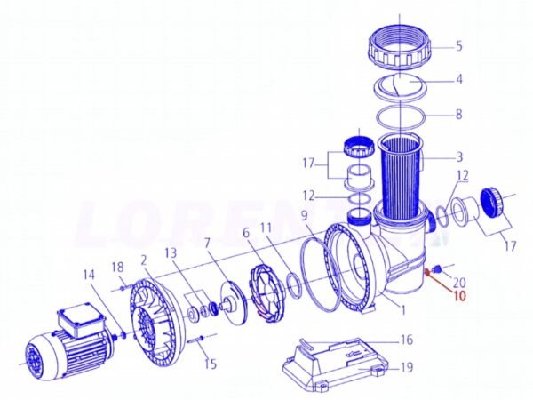 CS 17-1 O-ring 12.1x 2.9