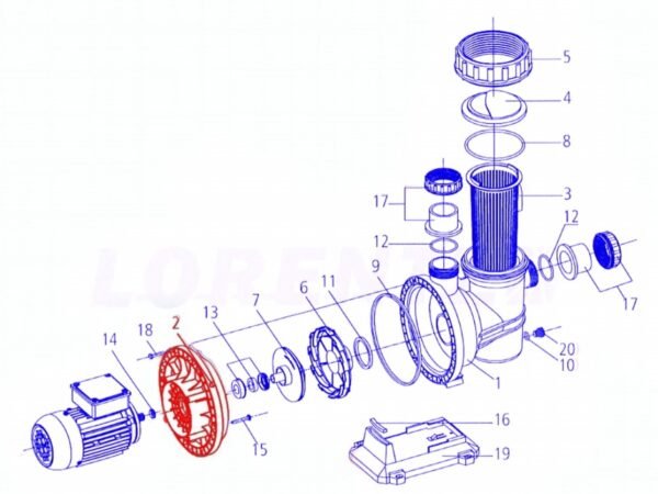 CS 17-1 Pump Flange