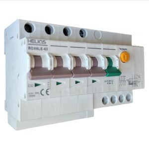 Helios RCD ADD ON 300m + MCB 4P 32A A+S