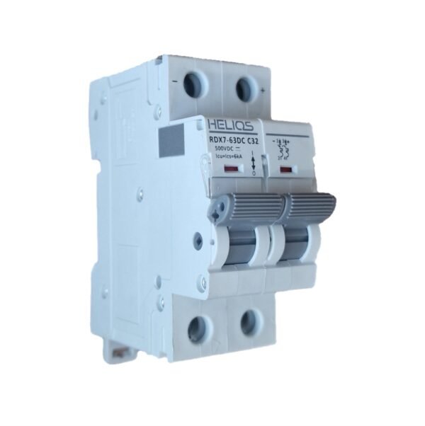 Helios DC MCB 32A 500V 2P