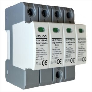 Helios AC Surge Arrestor 7kA T1T2 4P