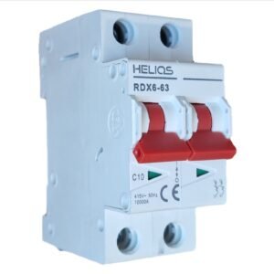 Helios AC MCB 10A 2P