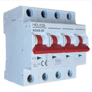 Helios AC MCB 10A 4P