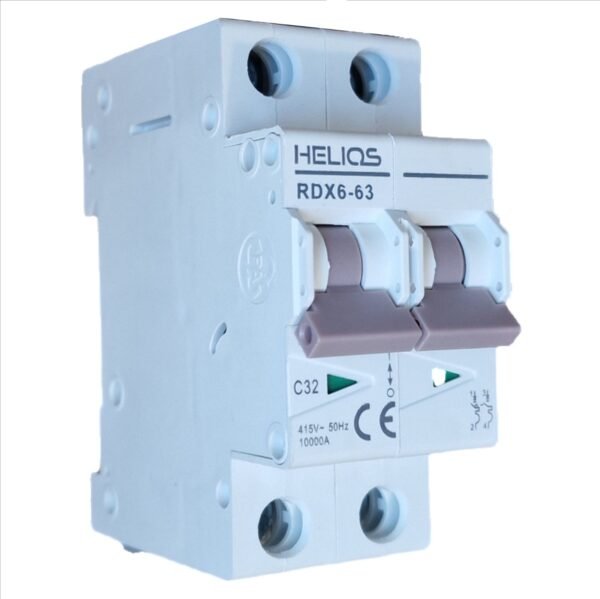 Helios AC MCB 32A 2P