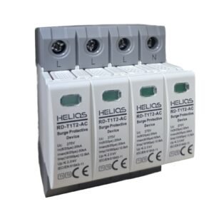 Helios AC Surge Arrestor 12.5KA T1T2 4P